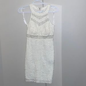 Le Château lace mini dress